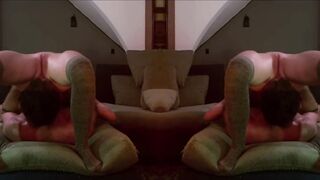 CANDLE LOVE 6 - RUSSIAN BLONDE MILF POV SQUIRTING OVER HIS FACE WITH SATISFIER PRO 2 - 13 image