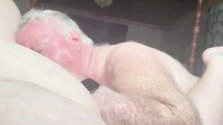Old Guy Using Suction Toy, Fingers, and Tongue for Being a Bad Girl - 15 image