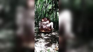 Milf BBW fucked in a park - 13 image