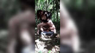 Milf BBW fucked in a park - 8 image