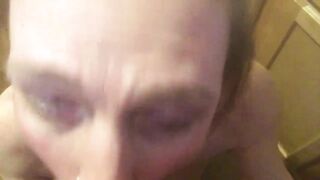 Extreme Puke Piss Puddle from Rough Deepthroat The Dude Uses Bunnie as a Mop Then Makes Her Lick It Up and Swallow - BunnieAndTheDude - 3 image