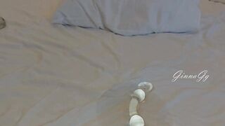 I wanted to show you my cunnilingus erogenous points, but I got so excited that took dildo and brought myself to squirt - 15 image