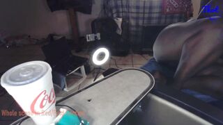 Thot in Texas - Compilation Creampies & Thick Ebony Milf with Fat Ass squirts - 15 image