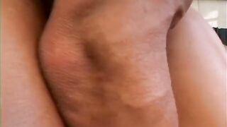 Guy chokes and assfucks this crazy anal slut in black latex - 14 image