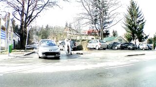 Lea Lexis Inexperienced Bitch & Mugur Porn & Nick Lang Anal, outdoor, double penetration, ass fucking cum on asshole - 4 image