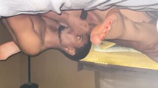 Watch my dom make me squirt and my hot pussy throb - 14 image