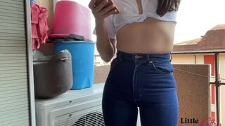 Squirting with my lush vibrator for my fan - 1 image