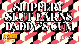 Slutty Sub Earns Doms Cum Everywhere - ASMR Daddy Audio Only - 1 image