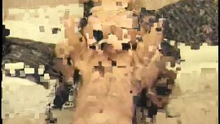 Naughty man pays visit to aged blond housewife - 1 image