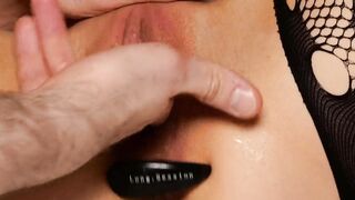 She SQUIRTS like a FOUNTAIN after Pussy Licking and Finger Fucking - 25x Times Squirts - 11 image