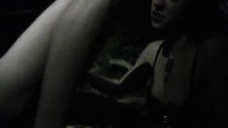 lesbians have fun outdoor in night - 11 image