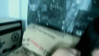 Sarah sucks and fucks in black nylons - 5 image