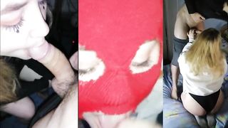 Snapchat BlowJob Compilation CIM Step Sis Allowed me to Fuck her Throat - 7 image