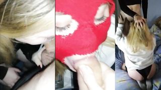 Snapchat BlowJob Compilation CIM Step Sis Allowed me to Fuck her Throat - 9 image