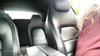 Dutch Girl Squirts in Her Car - 15 image