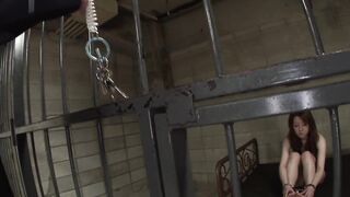 Inexperienced japanese girl in prison sucks and fucks a lot of cocks - 2 image