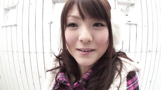 Cute japanese teen is doing her first bondage creampie - 5 image