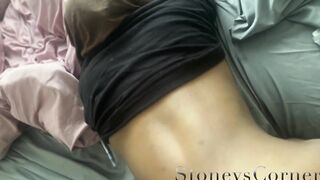 Ebony slut fucks neighbor rough and hard - 9 image