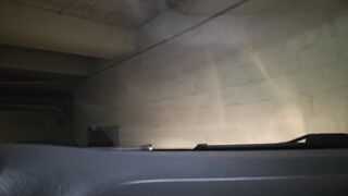 Anal in a dirty parking for her first time - 5 image