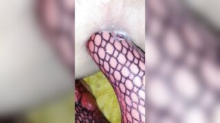 FOOT FISTING SESSION WITH EXPLODING SQUIRTING END FOR MY HUBBY PART 2