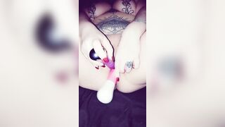 Double Pussy Penetration with Toys - 2 image