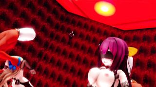 MMD r18 Manic destruction girl in the morning breeze and kamikaze middle skin 3d hentai nsfw ntr - 15 image