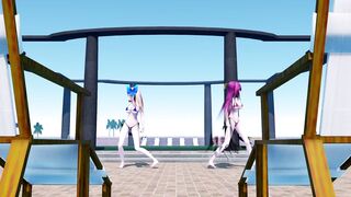 MMD r18 Manic destruction girl in the morning breeze and kamikaze middle skin 3d hentai nsfw ntr - 4 image