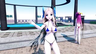 MMD r18 Manic destruction girl in the morning breeze and kamikaze middle skin 3d hentai nsfw ntr - 5 image