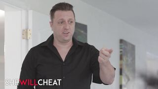 She Will Cheat - Gorgeous Masseuse Vina Sky Shows Desperate Ember Snow How Lesbian Sex Is Done - 12 image