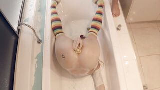 Scarlet Chase - Colorful Rainbow Squirting Asshole - 9 image