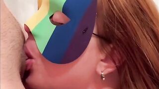 Kinky Redhead Seduces Me and Licks My Pussy Until I Squirt in Her Mouth!
