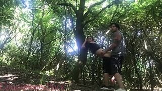 2 Visit to a national park with my girlfriend, she ends up sucking my dick and fucking me dry, SQUIRT, female orgasm, cum, finished. Awesome goddess big tits and perfect ass part 2 - 1 image