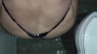 Japanese mature finds me masturbating in the bathroom and takes my milk - 6 image