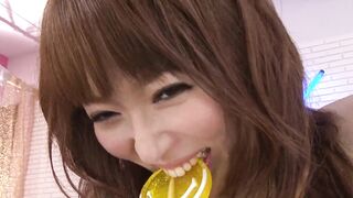 My wife has the wettest pussy of a Japanese woman, she squirts with just a little touch of the pussy