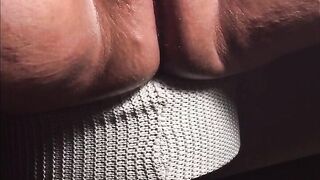 Massaging, Fingering, and Dildoing my fat oiled pussy. Creamy squirt! - 3 image