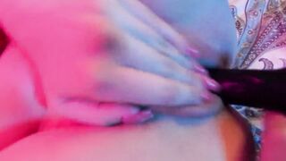 TEEN MASTURBATE WITH A DILDO AND GET FANTASTIC REAL AMATEUR ORGASM - 12 image