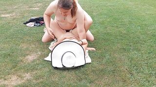 SEX IN THE GARDEN PUBLIC SEX 100TH VIDEO - 8 image