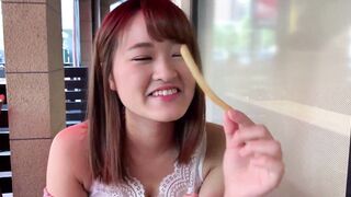 [POV] having sex with a college student who works at my ramen store! - 2 image