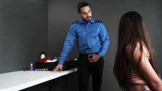 An Airport Security Agent saw my toys in my bag and took me to his office and fucked my asshole - 9 image