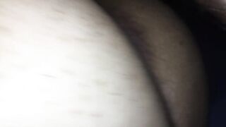 Super close up on her ass while Drilling POV