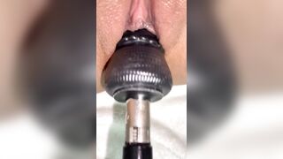 Fucking my new machine and I finish with a delicious squirt - 10 image
