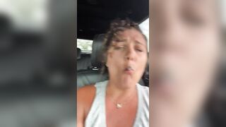 Mommy squirts in Car  - 14 image
