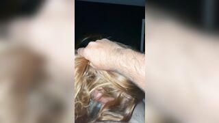 Sexy wife riding dick with plug - 8 image