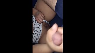 I record video for my boyfriend and my stepfather watches my big ass with his cock - 1 image