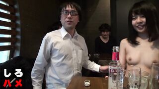 Japanese guys with small dicks fuck one female in a circle - 6 image