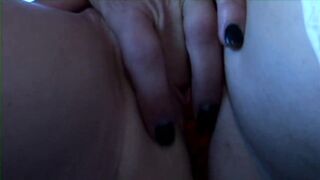 Kelly Leigh squirts from lesbian sex and strapon - 5 image