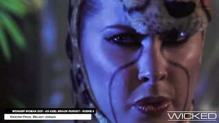 Wicked - Marvel Vs Dc - Top Lesbian Scenes - The Scissoring - Kleio Valentien, Kenzie Taylor, Ana Foxxx - 3 image