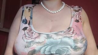 Lotion play boobs and both holes fuck - 1 image