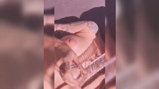 SQUIRT - ME MASTURBEI COM UM BRINQUEDO DE VIDRO EM CIMA DAS MONTANHAS - 6 image