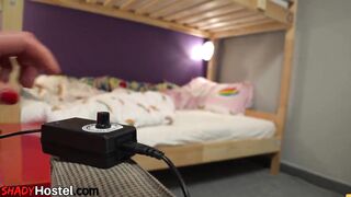 Rimming squirty teen assfucked by BF after fucking machine - 4 image